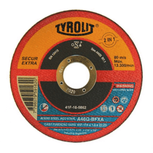 DISCO DE CORTE 4.5" "TYROLIT"