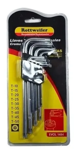 JUEGO LLAVE TORX